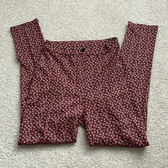 “Free People: patterned themed pants size 0” - Picture 1 of 11